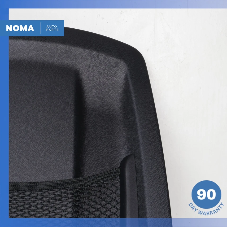 06-13 BMW E90 330i 128i Cubierta del panel trasero del asiento lateral izquierdo o derecho negro OEM Foto 4 de 4