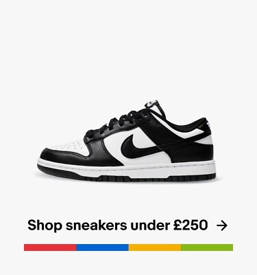 Shop sneakers under £250