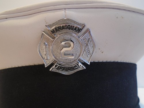 Departamento de Bomberos de Manasquan NJ Sombrero Uniforme Nº2 - Imagen 2 de 8