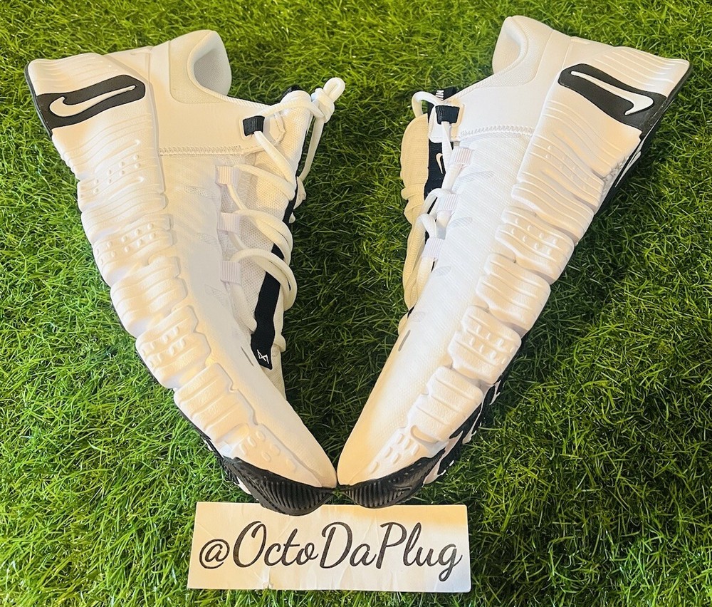 Nike Free Metcon 5 White Black Training Shoes Mens Multi Sizes FN6616-100