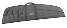 Midway USA Large 44" Rifle Case W/5 Zipper Pouches Black  NEW