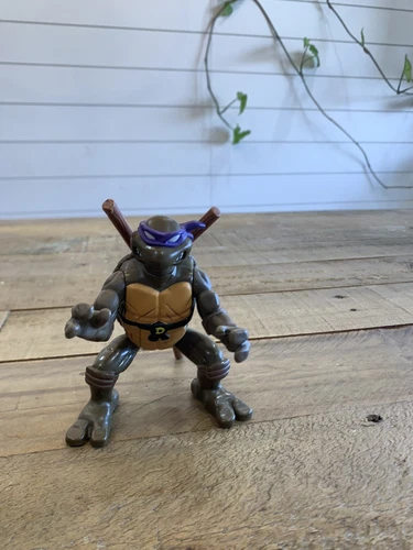 Vintage Teenage Mutant Ninja Turtles TMNT Cartwheelin Karate Don Action Figure