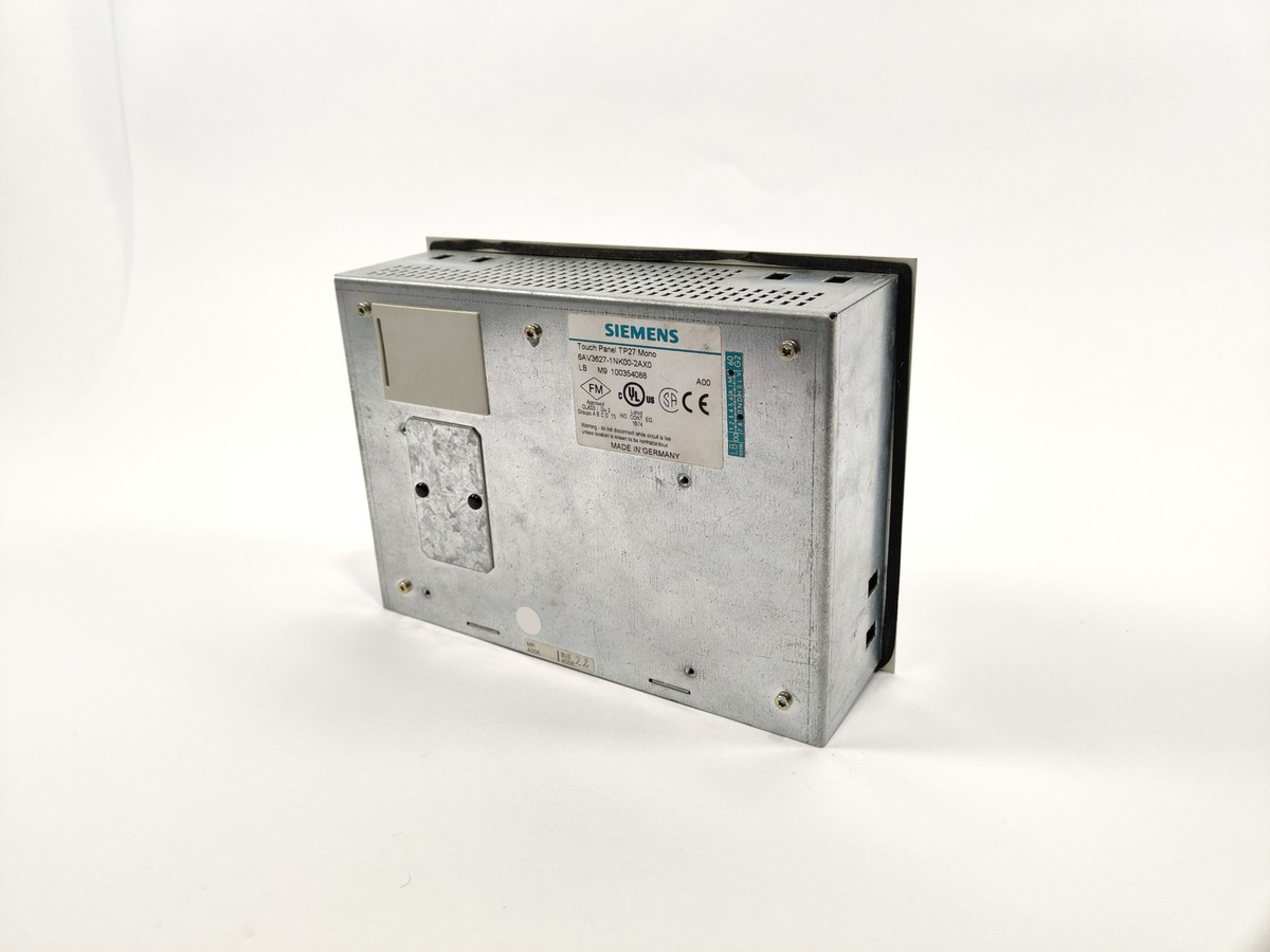 Siemens 6AV3627-1NK00-2AX0 TP27 Mono | eBay