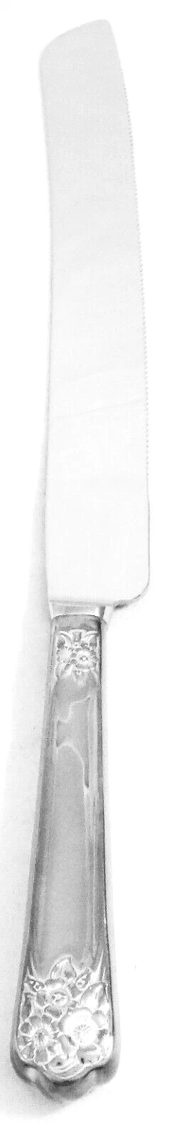 APRIL Heritage Rogers Silverplate Cake Knife Serrated 12.5" NEW NOT USED Canada