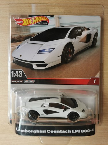 Hot Wheels Premium 1:43 / 23 Corvette Z06 & Lamborghini Countach LPI 800-4 / NEU - Bild 8 von 12