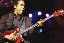 Stanley Clarke Jazz signed 8x12 inch picture autograph