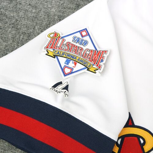 Wally Joyner California Angels 1989 All Star Herren Cooperstown Home weißes Trikot - Bild 4 von 9