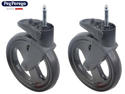Radlager Vorn 2 Räder für Kinderwagen Book Plus Peg Perego -nuovo-italia