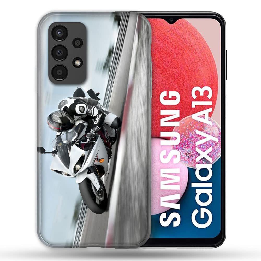 Cover per Samsung Galaxy A13 Moto Course GP White (L8P)