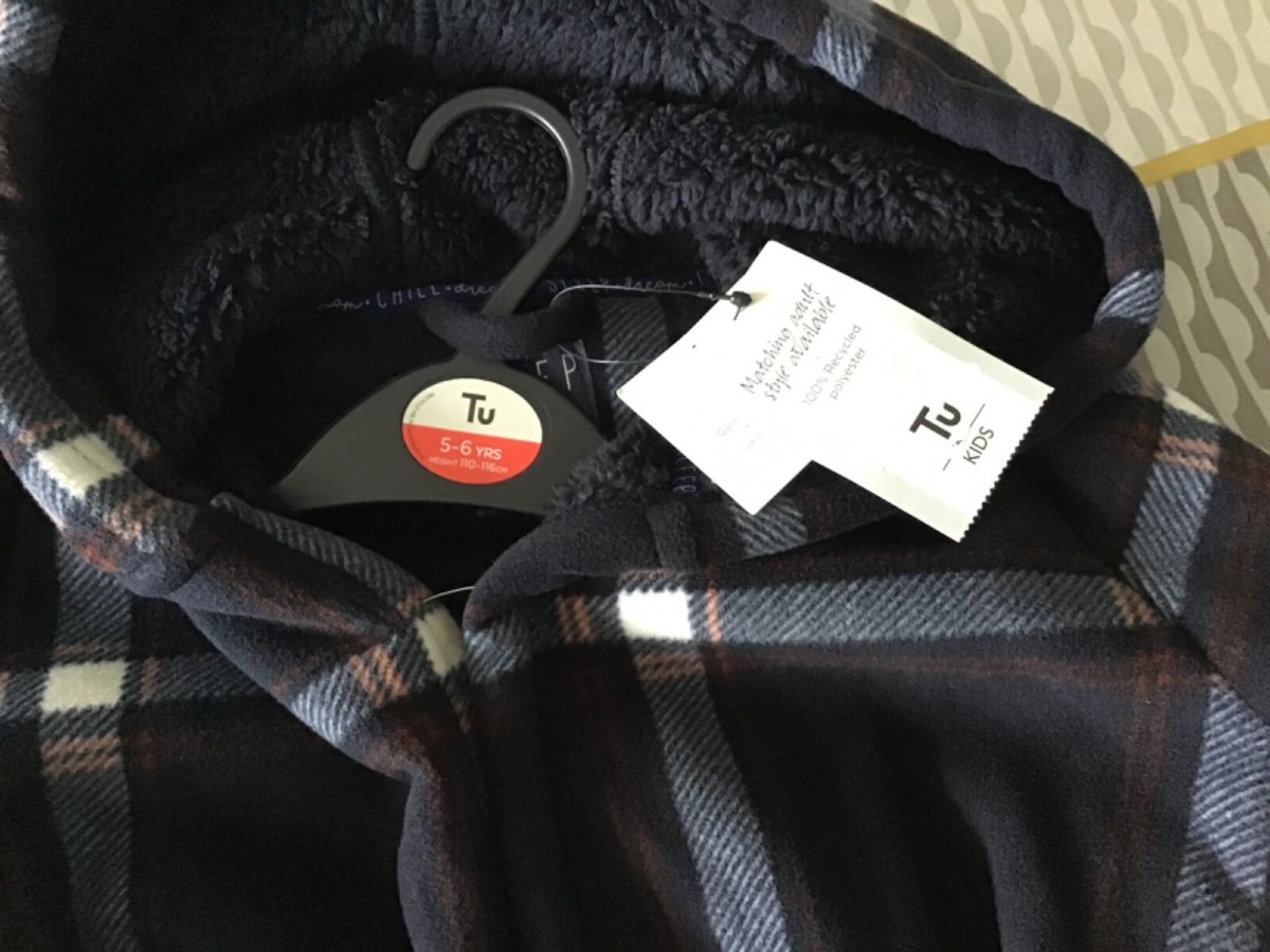 TU Boys DRESSING GOWN Age 5-6 years PRESENT Gift BIRTHDAY New