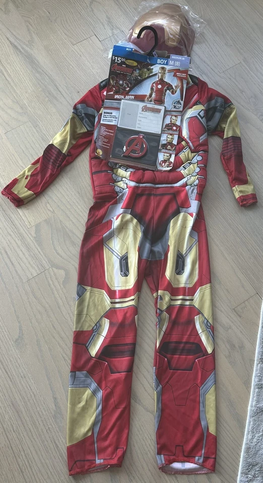 Vengadores Iron Man Thor Hulk Disfraz Muscular Marvel Disney Rubíes Walmart BONO1 Foto 3 de 4