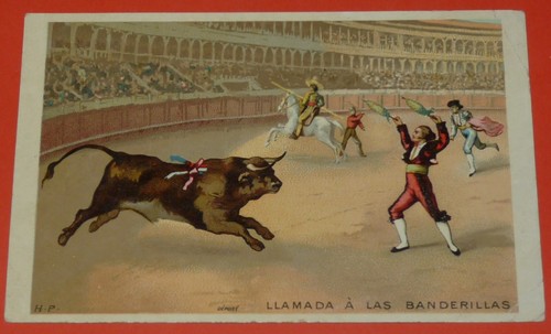 Tirage Ancien Albuminé - Corrida à Madrid, Espagne (Plaza De Toros De Carabanchel), Vers 1900