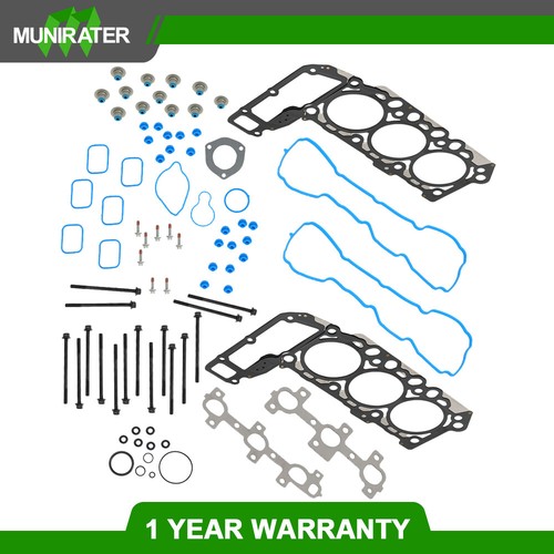 Head Gasket Set Timing Chain For 4.7L Dodge Ram Jeep Grand Cherokee 04