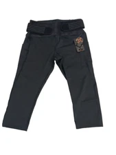 Tommie Copper Black 19"  CAPRI Pro-Grade Lower Back Support Compression Leggings