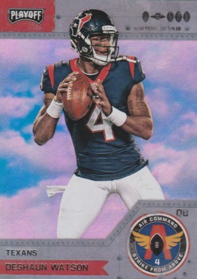 202018 PANINI PLAYOFF DESHAUN WATSON QB TEXANS #19 AIR COMMAND FOIL HOT! 