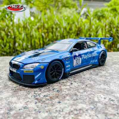 MSZ 1:24 M4 DTM M6 GT3 Z4 GT3l box alloy car model Diecast Model