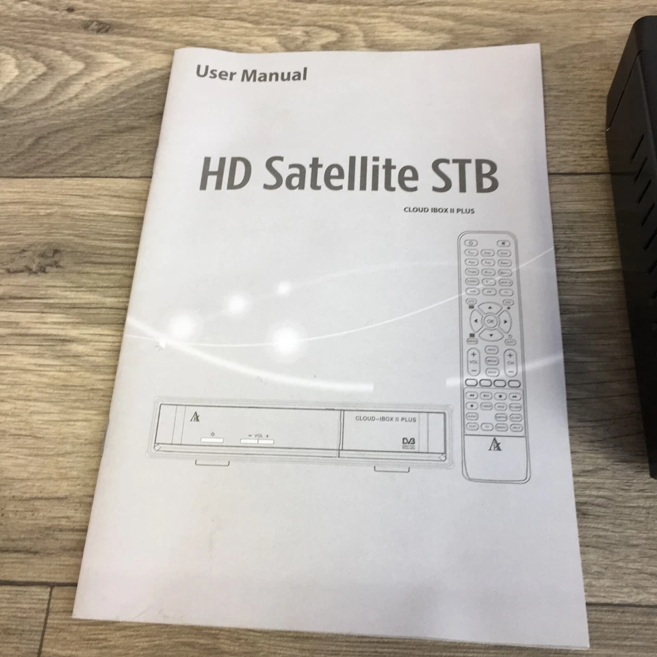 CLOUD IBOX II PLUS SE HD Satellitenempfänger IPTV mit Fernbedienung + Netzteil - Bild 4 von 4
