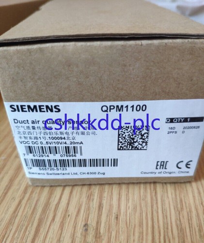 1PC New Siemens QPM1100 Duct Air Quality Sensor In Box Brand