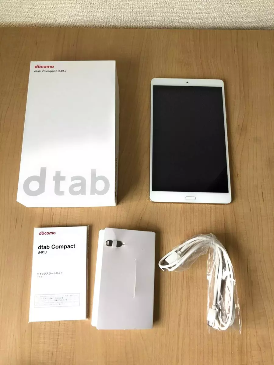 HUAWEI DTAB COMPACT 16GB Gold D-01J Docomo