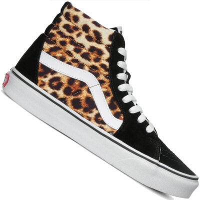 Vans Sk8-Hi Leopard Sneaker Turnschuhe Skaterschuhe Schuhe knöchelhoch