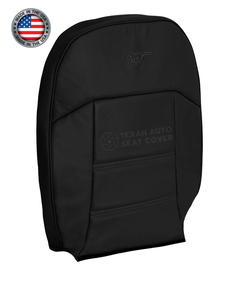 Cubierta de asiento superior de pasajero negra para Ford Mustang V6 2000 2001 2002 2003 automática Foto 2 de 4