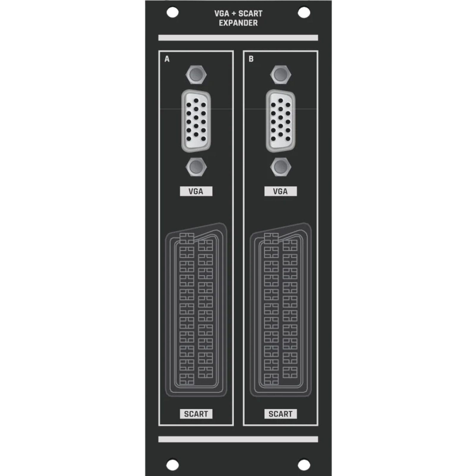 Модуль видеосинтеза LZX VGA + SCART Expander Eurorack