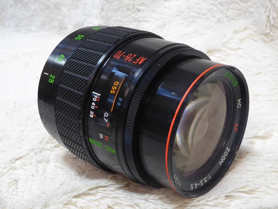  MINOLTA SONY ALPHA 28-70mm f3.5 WIDE TELE MACRO ZOOM LENS  - Image 2 of 3