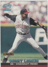 2000 Pacific #114 BARRY LARKIN Platinum Blue 14/75 ABSOLUTELY IMPOSSIBLE TO FIND