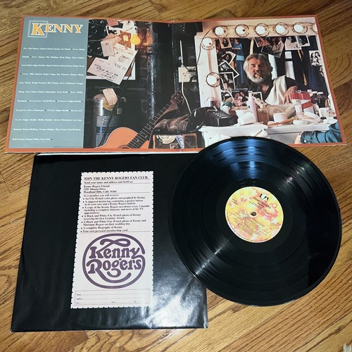Kenny Rogers LP **Kenny** vinyl record album greatest country 1979 - Picture 2 of 10
