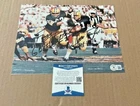 JIM TAYLOR-FUZZY THURSTON SIGNED 8X10 PHOTO BECKETT CERTIFIED GREEN BAY PACKERS