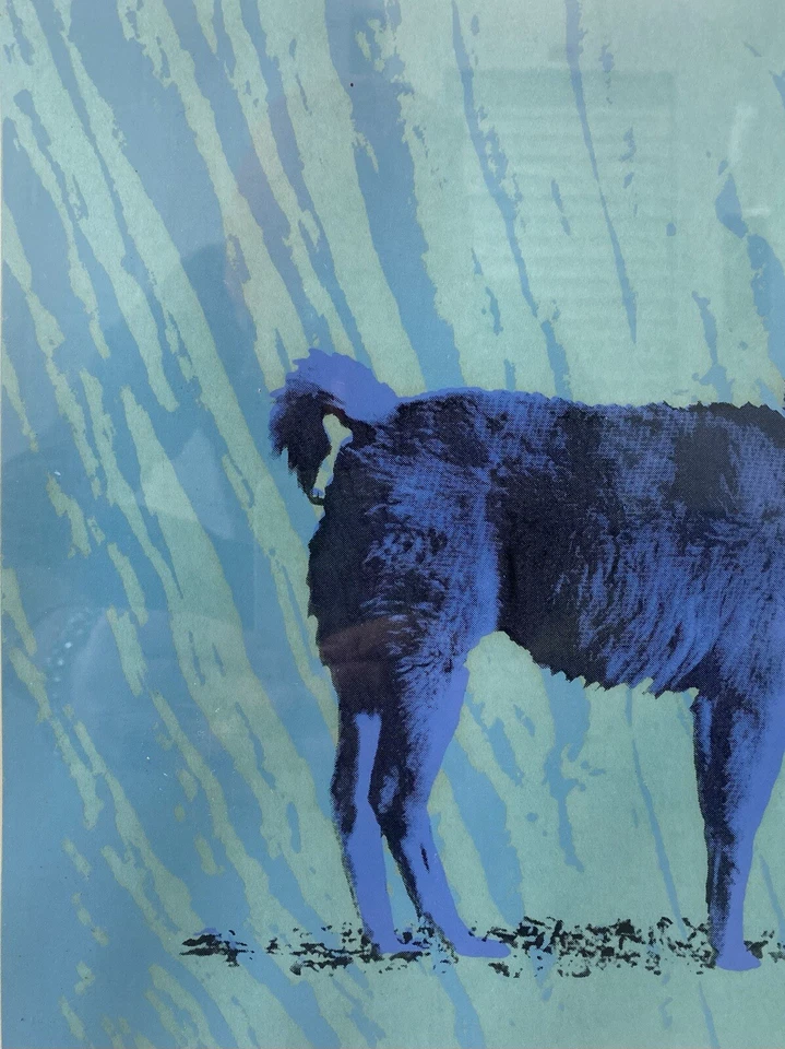 🔥 Vintage Old Modern Surrealist Pop Art Dali LLAMA Lithograph, Schwartz 1977 - Image 4 of 4