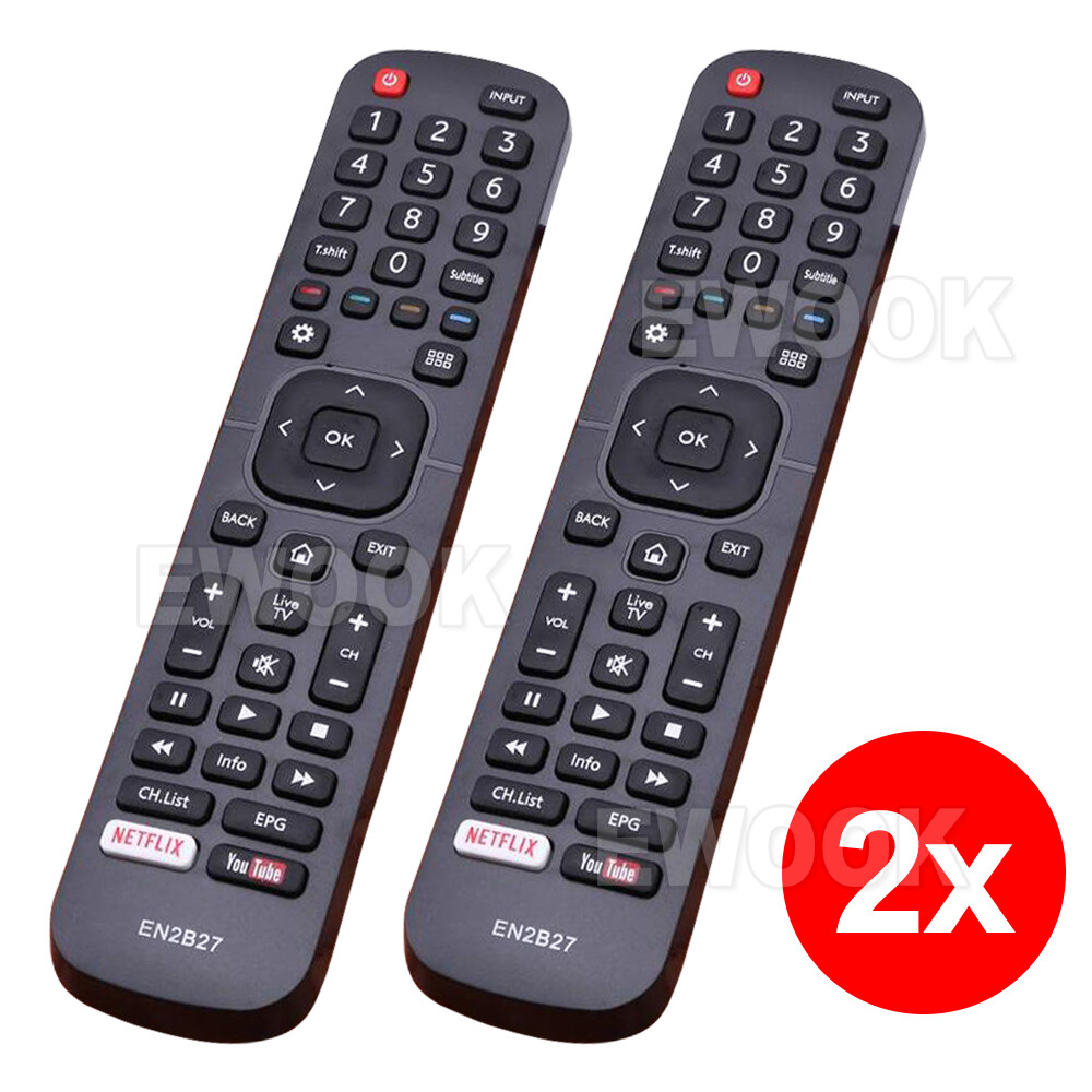 for HISENSE TV Remote Control ORIGINAL EN2B27 OEM EN2B27 RC3394402/01
