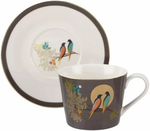 Taza de té y platillo Portmeirion Sara Miller Chelsea Foto 4 de 4
