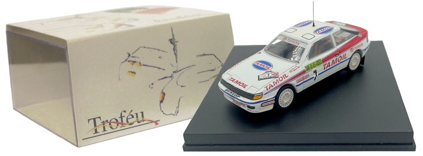Trofeu 232 Toyota Celica GT4 Alsace-Vosgues Rally 1992 - Burri 1/43 Scale
