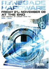RENEGADE HARDWARE 21/11/08 Classic Rave Flyer