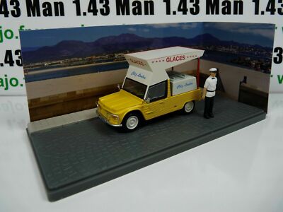 PU2 Voiture 1/43 ELIGOR Petits Utilitaires CITROEN Méhari Marchand de glaces