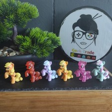 6 My Little Pony G4 blind bag minty Lily valley applejack grappe delight