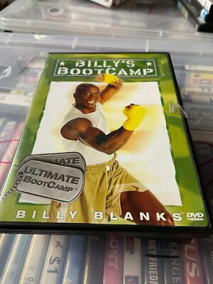 Billy's Bootcamp Ultimate BootCamp Billy Blanks GTMedia 2004 Fitness DVD t9  vgc