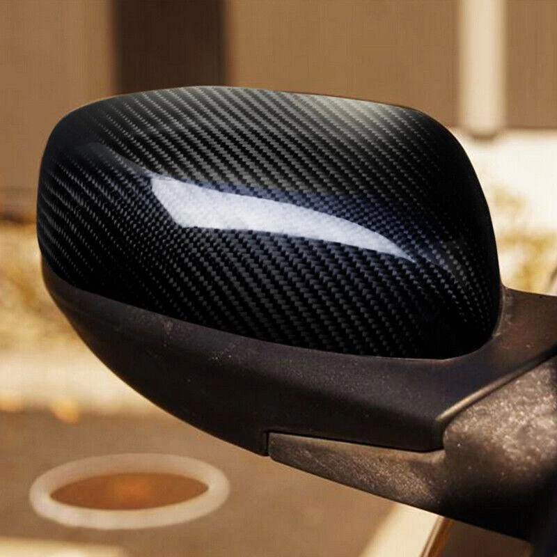 Отделка крышки бокового зеркала заднего вида из настоящего углеродного волокна для Mazda RX-8 RX8 2003-2011 годов выпуска - Изображение 2 из 4