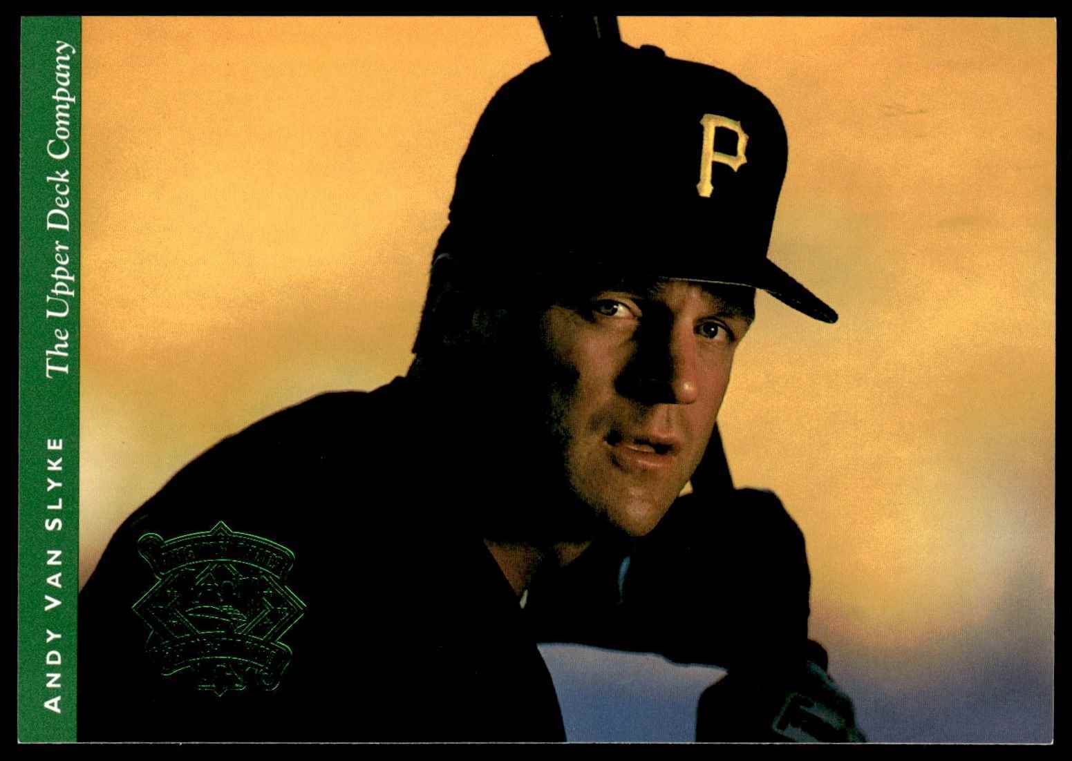 1994 Upper Deck All-Star Jumbos Andy Van Slyke/Jeff King Pittsburgh Pirates #27