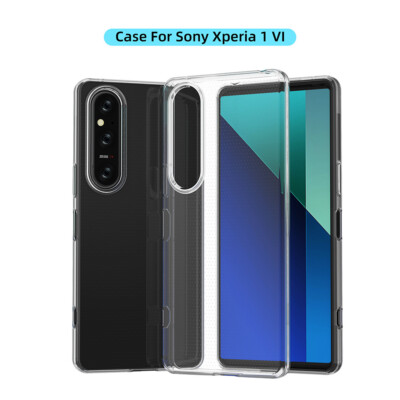 2PCS Sony Xperia 1 VI 1VI Mark6 Bumper Case Cover Guard Saver Armor Protector