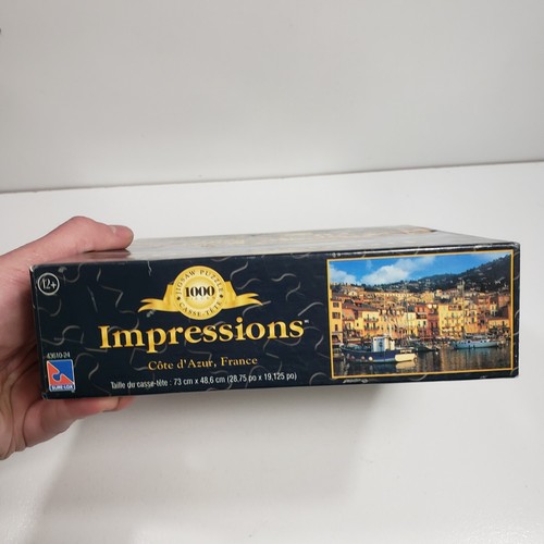 Impressions 1000 piece "Cote d-Azur France" Puzzle Boats Seascape - Picture 4 of 8