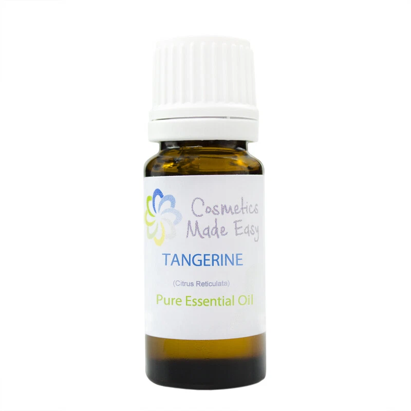 COSMETICS MADE EASY 10ml Tangerine Essential Oil (Citrus Reticulata) 100% Pure Natural Aromatherapy