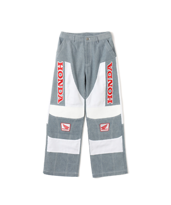 パンツ HONDA x atmos pink Racing All-in-one Honda x atmos pink Racing Pant Blue | eBay