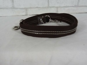 crossbody stripe strap coach shoulder replacement canvas leather brown