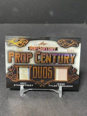 2021 Leaf Pop Century Eric Stonestreet Jesse Tyler Ferguson Dual Relic #/65