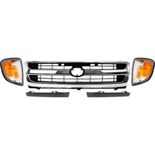 Halogen Grille Assembly For 1997-2000 Toyota Tacoma Rwd Plastic Halogen Grille Assembly For 1997-2000 Toyota Tacoma Rwd Plastic