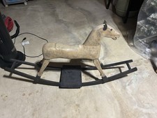 1880s Antique Childs Rocking Horse