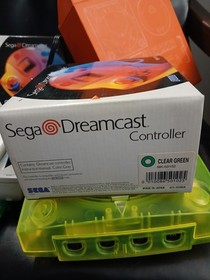 Saga Dreamcast W/Gdemu Memory Card 2 OEM Controllers Memory Card Great Condition