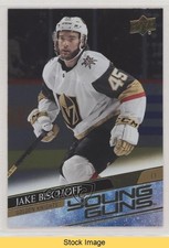 2020-21 Upper Deck Extended Series Young Guns Silver Foil Jake Bischoff READ c5r